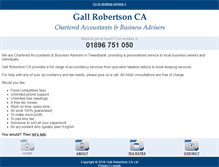 Tablet Screenshot of gallrobertsonca.co.uk